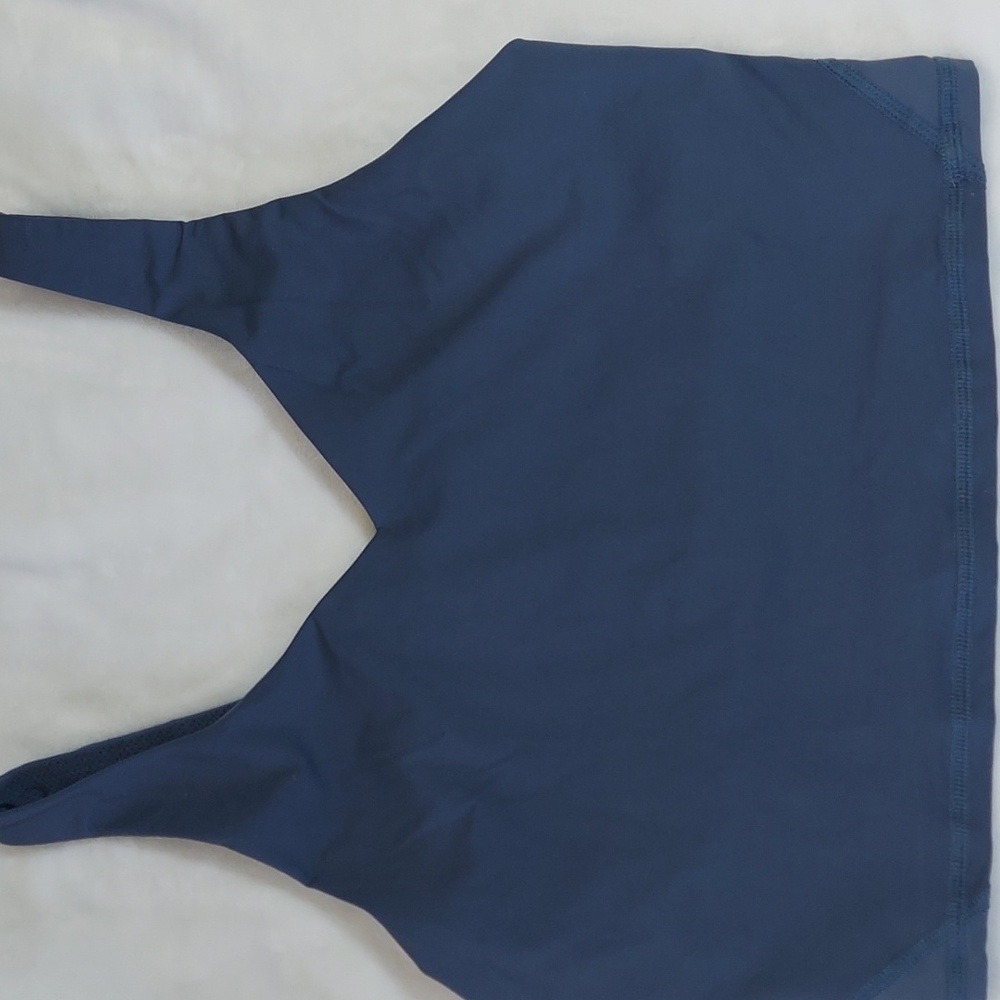 FlexTek By Weissmans Smooth Sweetheart Top Blue Sz LA Dance